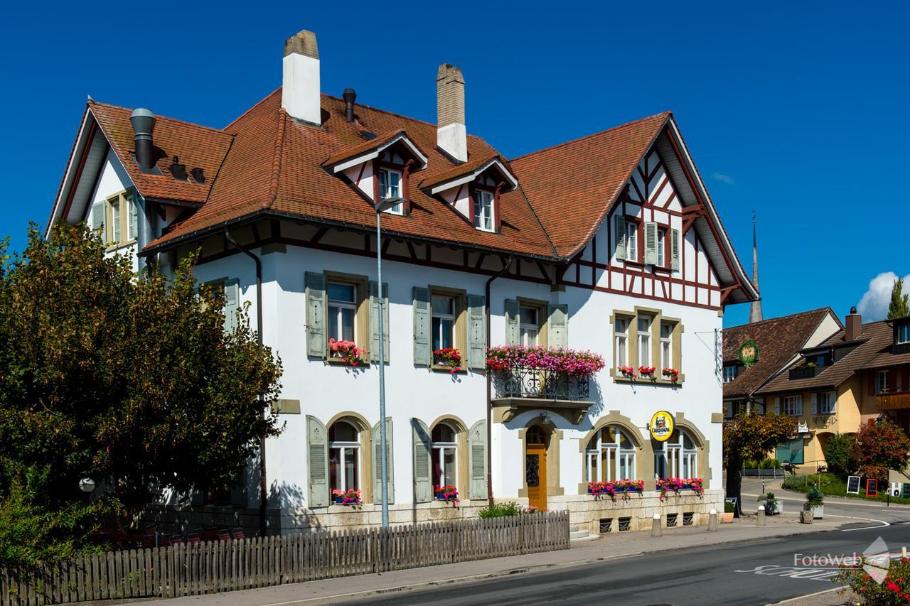 Gasthof Drei Eidgenossen Bosingen Exteriör bild