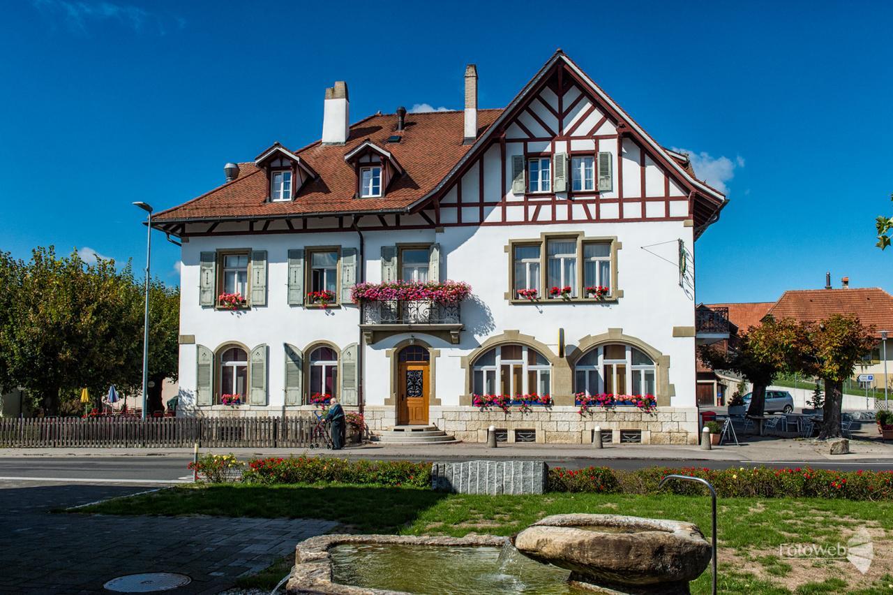 Gasthof Drei Eidgenossen Bosingen Exteriör bild